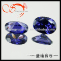 cz stones for jewelry bulk oval cut purple cubic zirconia stone(CZOV-Purple)